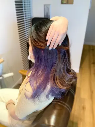 カラー 堀 望美のヘアスタイル