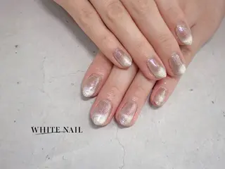 ネイル WHITE NAIL ホワイトネイルのネイルデザイン