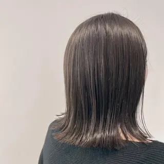 ミディアム カラー マンツーマン 美容師💚コウブチのヘアスタイル