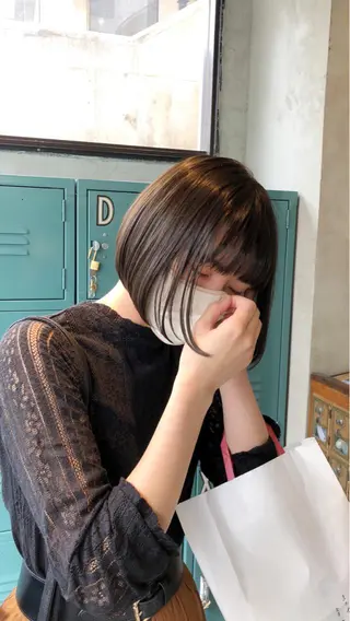 ショート すきバサミを使わない カット✂️✨郡司泰之のヘアスタイル