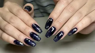 ネイル By moonネイル 🌷ワンホン/韓国風のネイルデザイン
