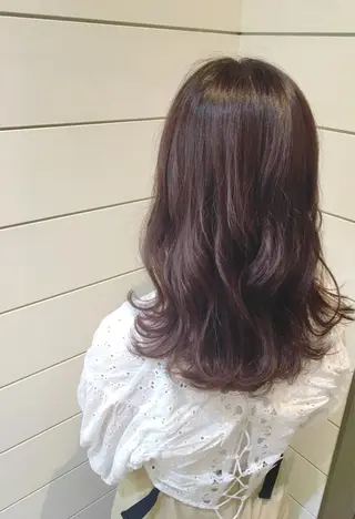ミディアム カラー 🍊新宿南口🍊 ERINAのヘアスタイル