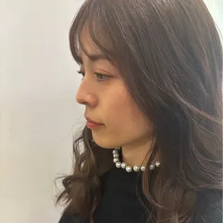 セミロング 🌸銀座No.1パー マ🌸いでいあやのヘアスタイル