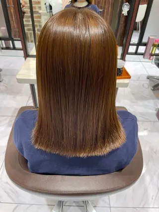 ミディアム 森田 明日香のヘアスタイル
