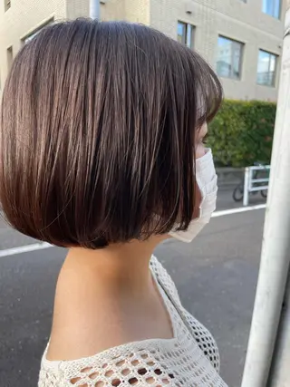 ショート minatsu 東京の技術を京都でのヘアスタイル