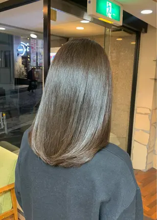 ミディアム カラー 矢野 晃平のヘアスタイル