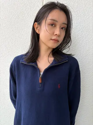 ミディアム うる艶レイヤー/ 店長💎まな💎のヘアスタイル