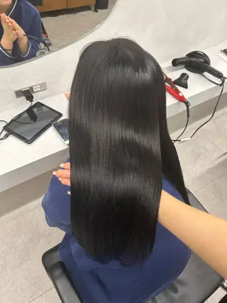 ロング カラー 🎀HARU/ボブ/ セット/赤み消し🫧のヘアスタイル