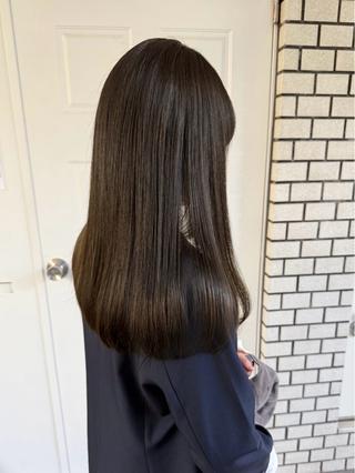 セミロング カラー ボブ&韓国レイヤー/ 艶カラー♡TOMOEのヘアスタイル