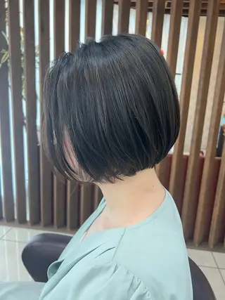 ショート カラー 【髪質改善×カラー】 QUALIS沓掛貴浩のヘアスタイル