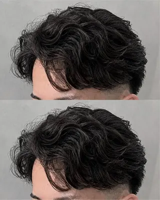 パーマ メンズ メンズパーマ／ 福山駅前/安部真弘のヘアスタイル