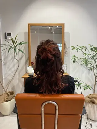 ヘアアレンジ 丹下 鐘太郎のヘアスタイル