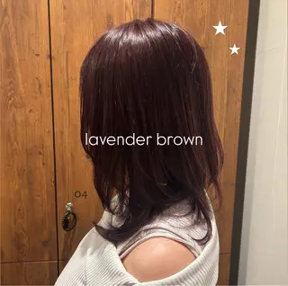 ミディアム 🎀レイヤー/ 透明感カラー🎀のヘアスタイル