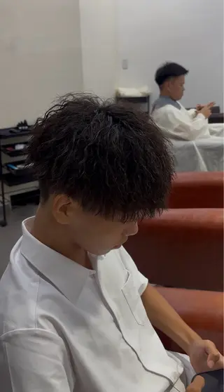 パーマ メンズ 京都/シャドウパーマ /ツイスパ/心音のヘアスタイル