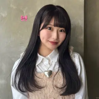 ロング moe🎀 透明感♡似合わせのヘアスタイル