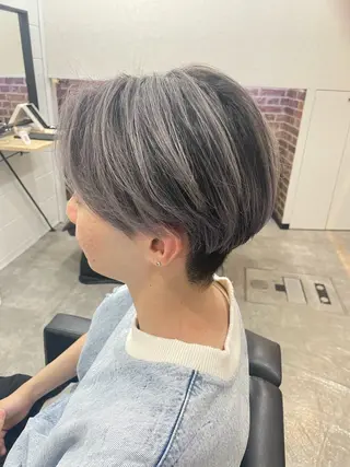 ショート カラー メンズ 💈メンズパーマ &メッシュ南谷💈のヘアスタイル