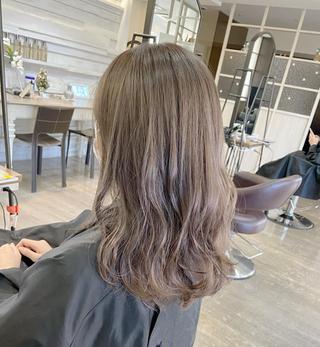 ロング カラー 植田 敬太のヘアスタイル