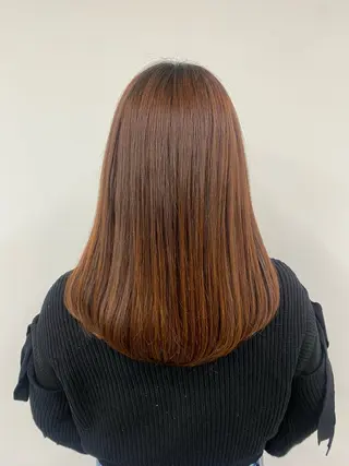 セミロング Aujuaソムリエ 🎨‎♡HARUのヘアスタイル