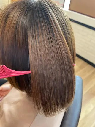 ミディアム 10/4〜産休菊池 栄里奈のヘアスタイル
