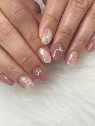 ショート aoz asukaのネイルデザイン