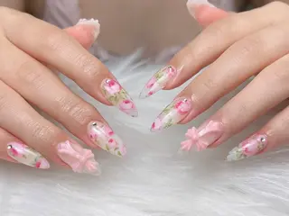 ネイル Sora  Nail 長さ出し専門店のネイルデザイン