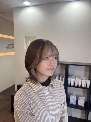カラー 田中 宥衣のヘアスタイル