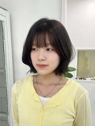ショート 韓国ヘア🇰🇷 ♡fuminaのヘアスタイル