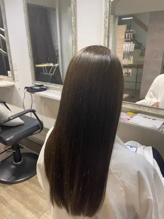 ロング カラー 愛　莉/兵庫・加古川 美容室/艶カラーのヘアスタイル
