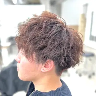 パーマ メンズ 🎩刈り上げ特化🎩 渡邉太耀のヘアスタイル