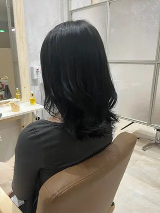 ミディアム 【Velle】 SHUHEIのヘアスタイル
