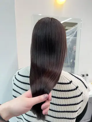 ミディアム カラー パーマ ヘアアレンジ メンズ キッズ ネイル マツエク・マツパ アイブロウ 上品＆韓国風 🥀海心🥀のヘアスタイル