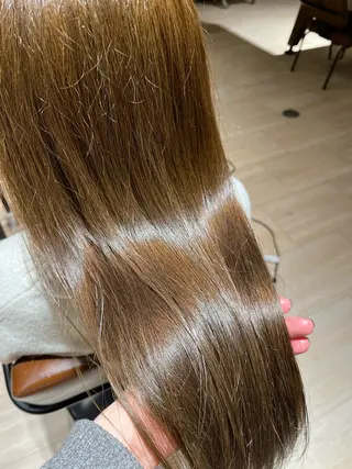 セミロング レイヤー/艶感カラー /LILICAのヘアスタイル