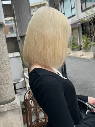 ブリーチ矯正髪質改善 ✨オオエタクミのヘアスタイル