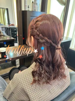 ヘアアレンジ RAD心斎橋 .†⋆RICOのマツエク・マツパデザイン