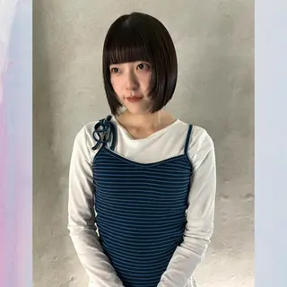 ショート Miyu🎀レイヤー ／透明感カラー🪽のヘアスタイル