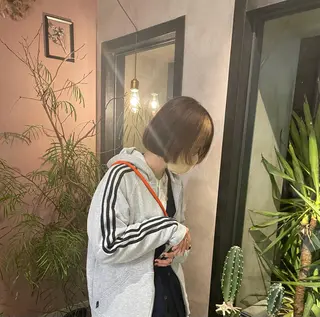 ショート ふじはら ひなこのヘアスタイル