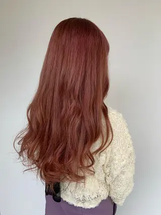ロング カラー 本間 良のヘアスタイル