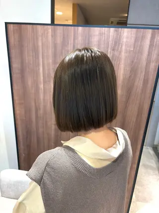 カラー KASUMI  ྀི ｶｯﾄﾓﾃﾞﾙ募集のヘアスタイル