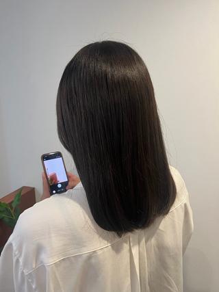 セミロング カラー 🪼AYUKA🪼 モデルさん大募集‼️のヘアスタイル