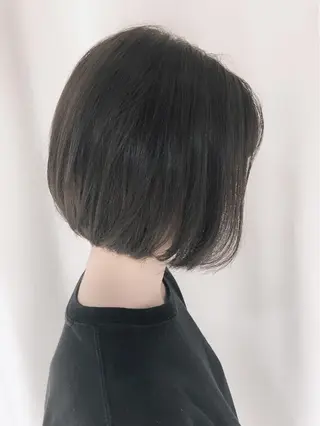 ショート カラー パーマ ヘアアレンジ バレイヤージュ 藤沢 髪質改善 竹内ケンゴのヘアスタイル