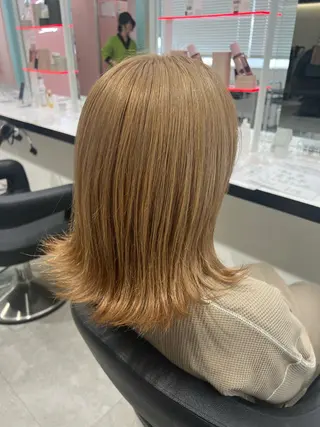 カラー ミルクティー・透明感 🏹REN🏹のヘアスタイル