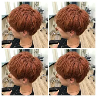 ショート カラー メンズ メンズ特化 /パーマ🫧ゆたかのヘアスタイル