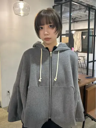 ショート カラー yu maのヘアスタイル