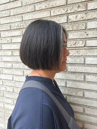 ミディアム 石毛 大翔のヘアスタイル