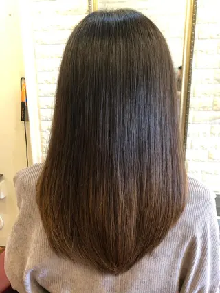 ロング 口コミ評価4.9⭐︎ カワナベ マサシのヘアスタイル