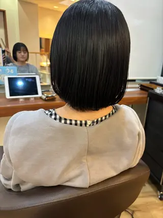 ショート 池田理紗/メンズ カット/ミニボブのヘアスタイル