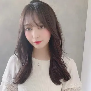 ロング カラー ✨️美髪矯正×似合わ せ艶カラー✨藤田透のヘアスタイル