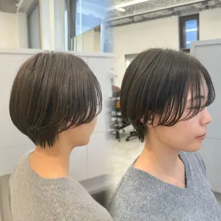ショート 西梅田 トウマ モデル募集中‼️のヘアスタイル