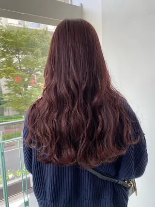 ロング カラー LUVISM新潟🎀 透明感カラー/ミユのヘアスタイル