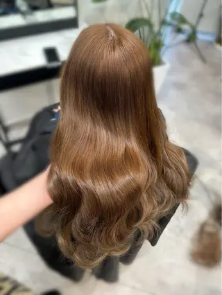 セミロング urara♡/ Bob.透明感カラーのヘアスタイル